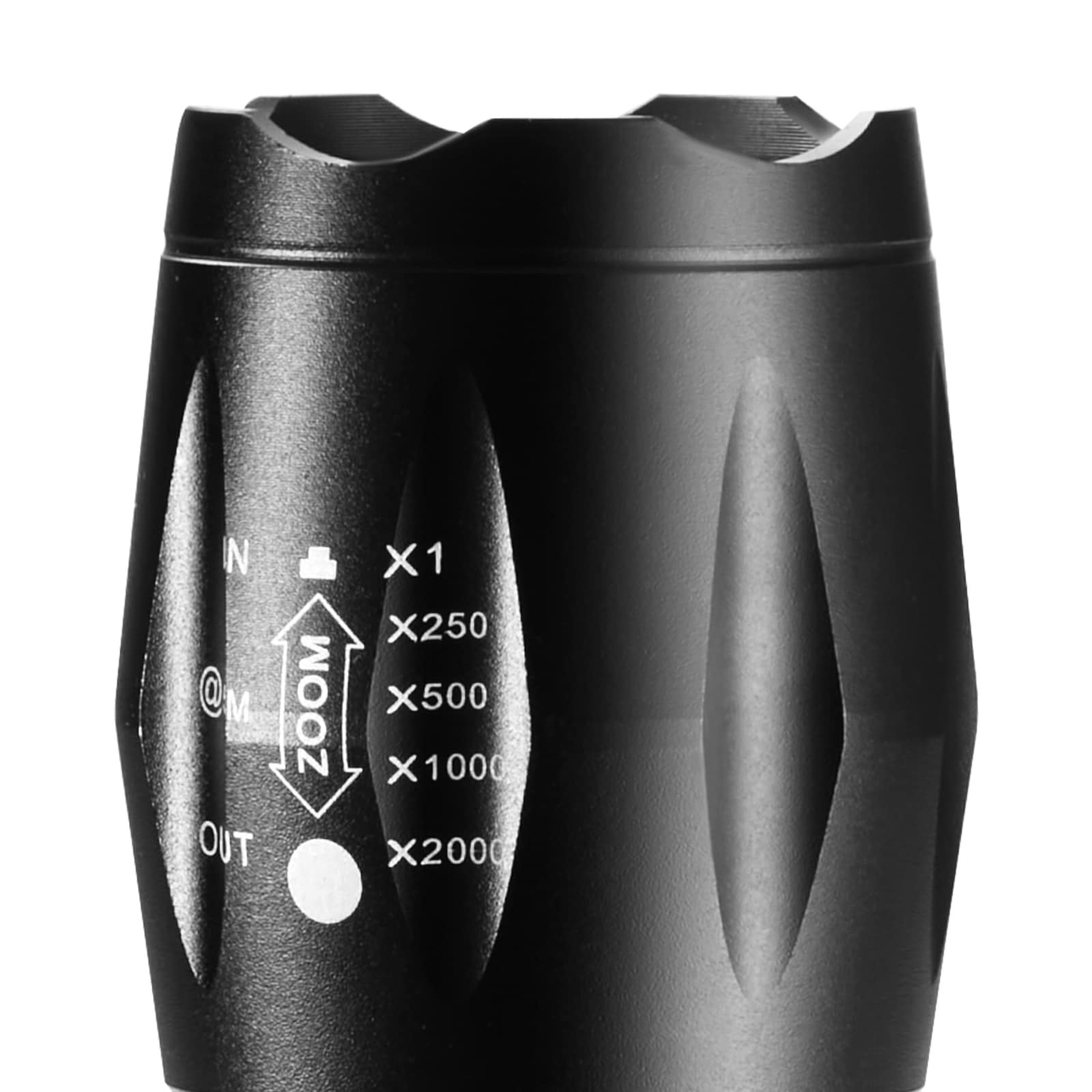 2 Pack Flashlights 2000 High Lumens 5 Modes Adjustable Focus Flashlight_voghion.com